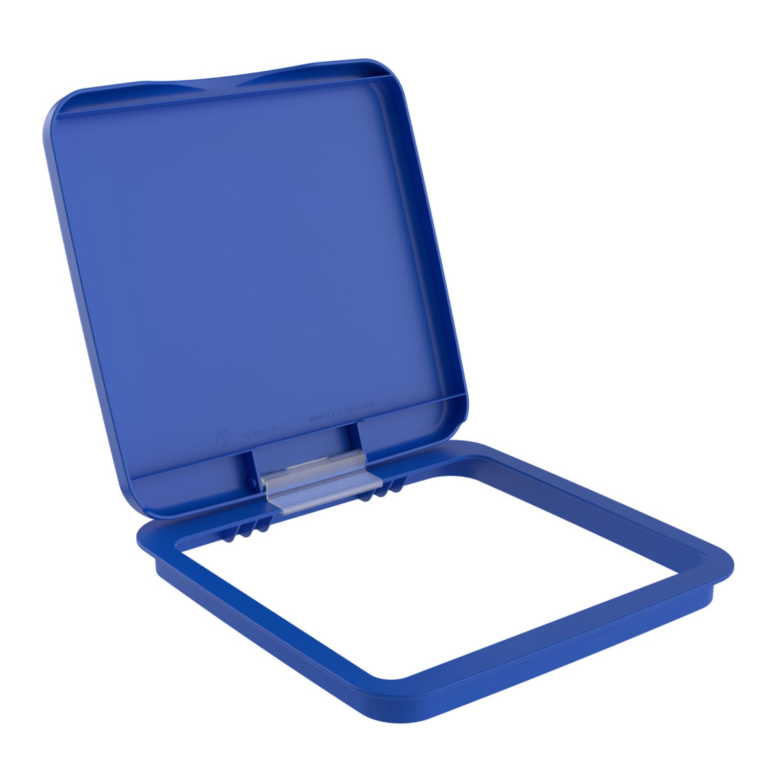 Rev-A-Shelf 27 qt. Trash Can Replacement Lid, Blue, RV-1024-LID-22-1-40 - VMInnovations