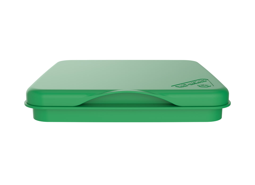 Rev-A-Shelf 27 qt. Trash Can Replacement Lid, Green, RV-1024-LID-G-1-40 - VMInnovations
