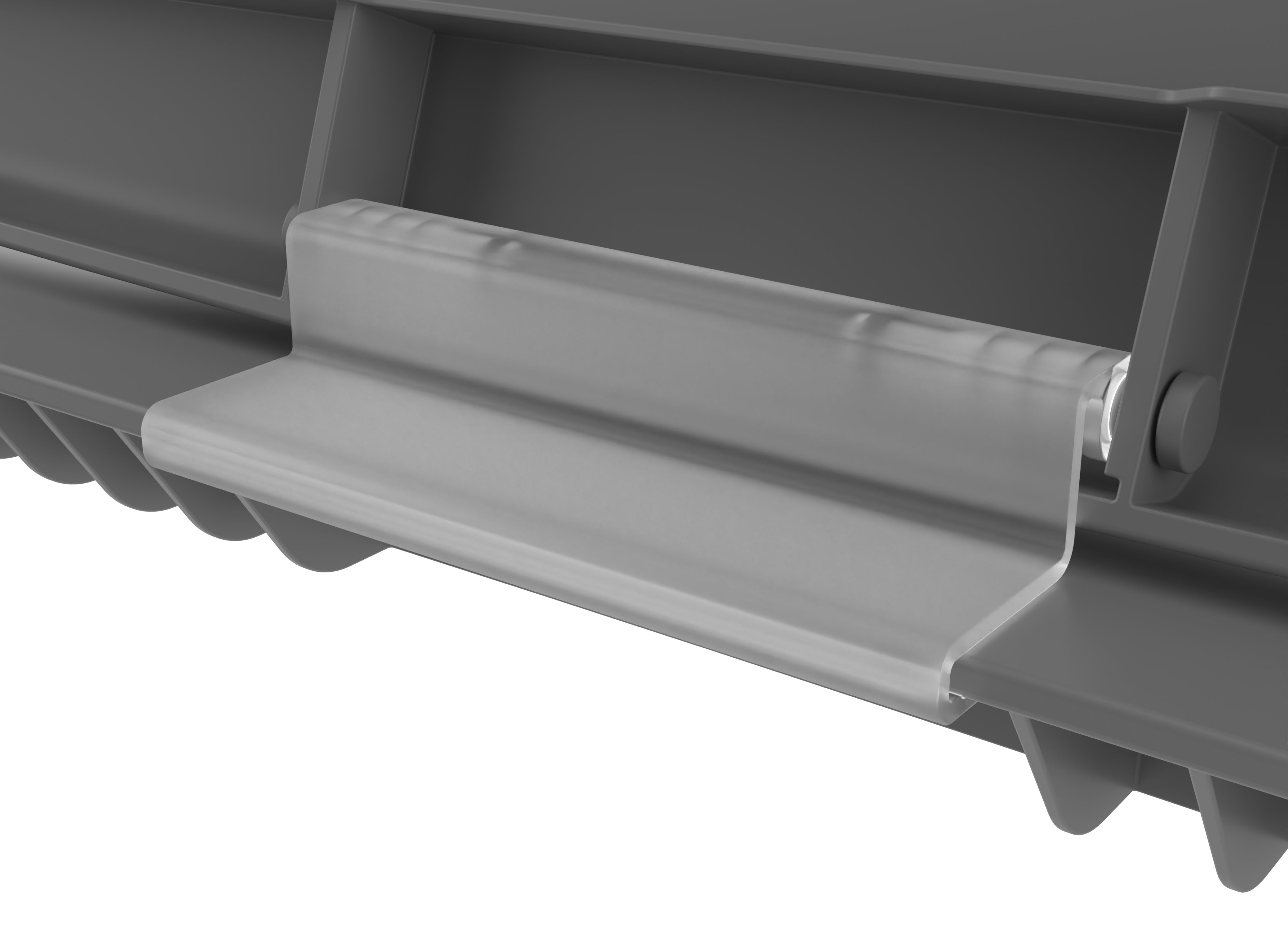 Rev-A-Shelf 32 qt. Trash Can Replacement Lid, Gray (Lid Only), RV-32-LID-14-1-40 - VMInnovations