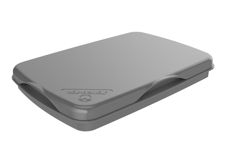 Rev-A-Shelf 32 qt. Trash Can Replacement Lid, Silver, RV-32-LID-17-1-40 - VMInnovations