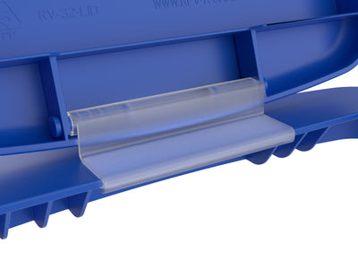 Rev-A-Shelf 32 qt. Trash Can Replacement Lid, Blue (Lid Only), RV-32-LID-22-1-40 - VMInnovations