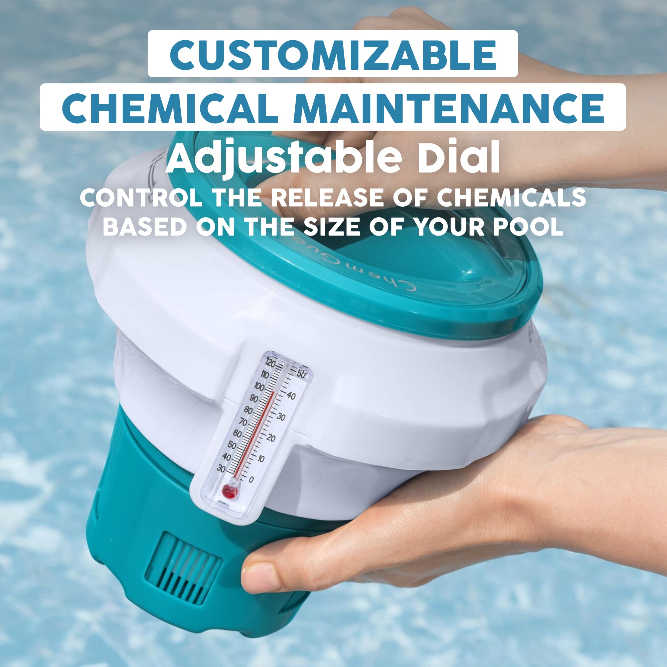 Bestway Adjustable Chemical Dispenser for Swimming Pools, ChemGuard Floater (Used)