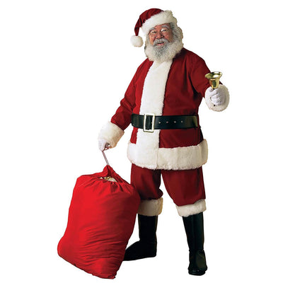 Rubies Costume Adult Mens Velvet Santa Claus Christmas Suit | X-Large (Open Box)