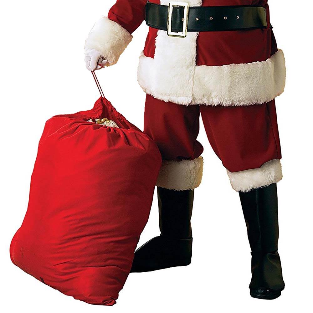 Rubies Costume Adult Mens Velvet Santa Claus Christmas Suit | X-Large (Open Box)