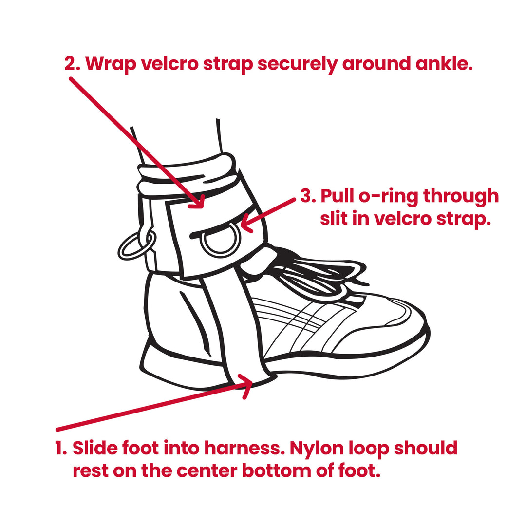 Total Gym Ankle Cuff Workout Accessory, Lower Body Strength Training, Set of 2