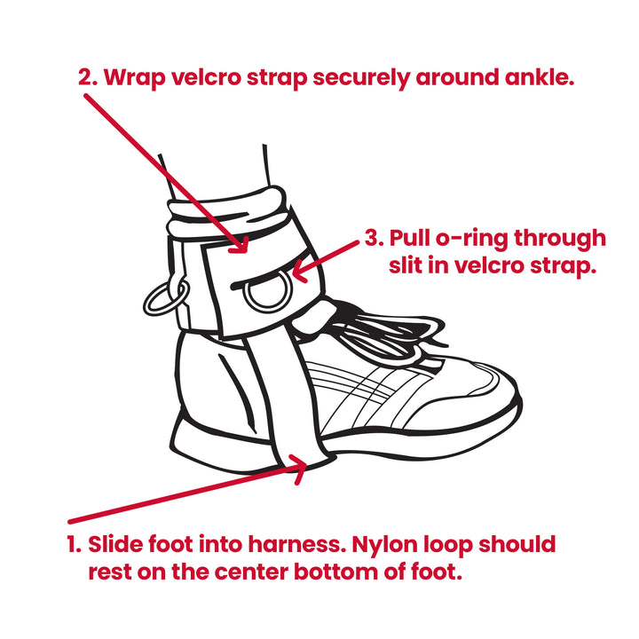 Total Gym Ankle Cuff Workout Accessory, Lower Body Strength Training, Set of 2