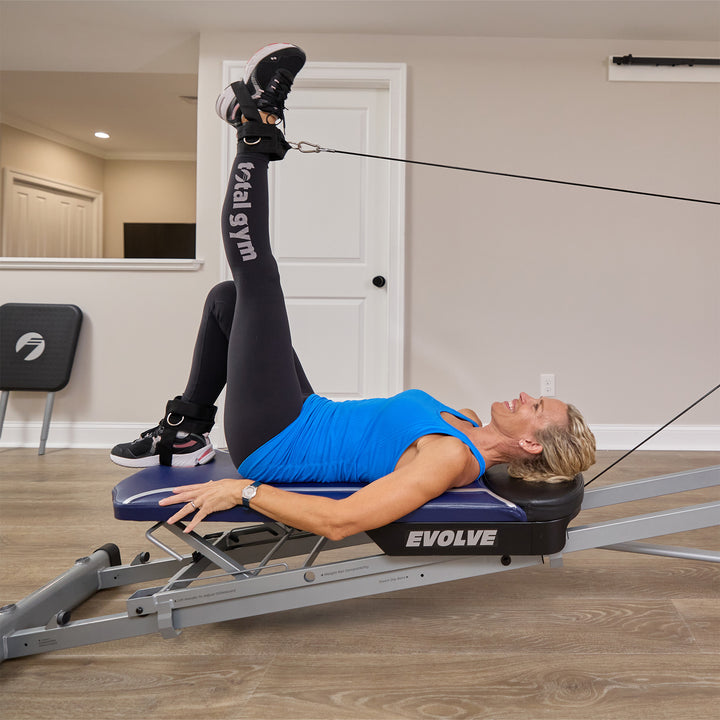 Total Gym Ankle Cuff Workout Accessory, Lower Body Strength Training, Set of 2