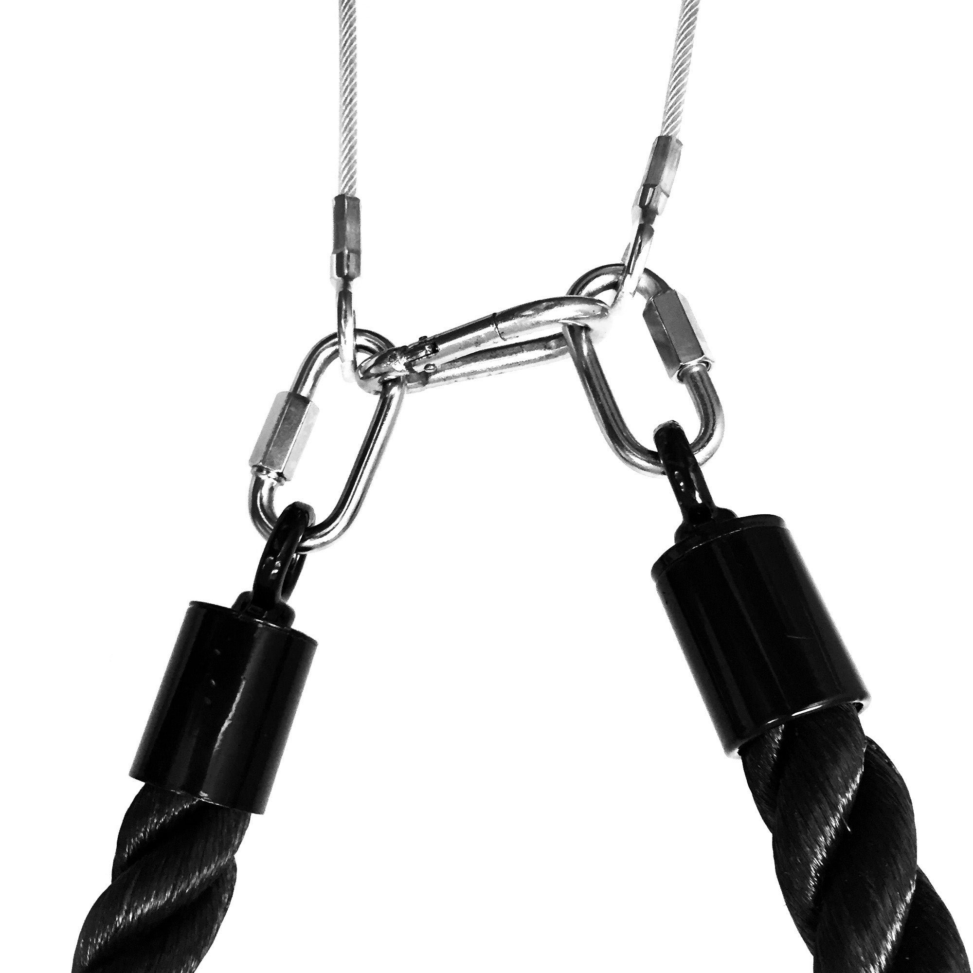 Total Gym Triceps Rope for Triceps, Back, Shoulder and Core Training, Set of 2 - VMInnovations