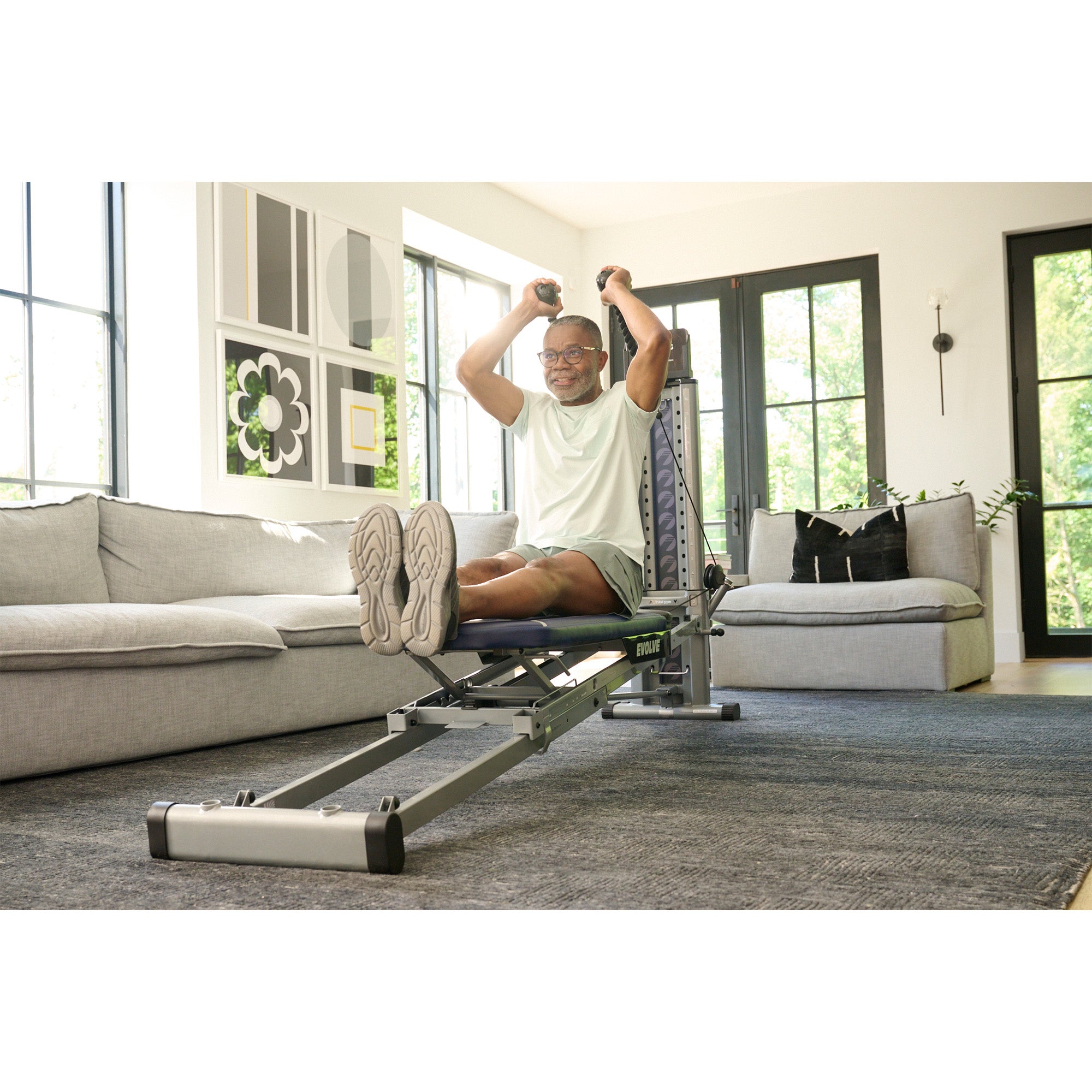 Total Gym Triceps Rope for Triceps, Back, Shoulder and Core Training, Set of 2 - VMInnovations
