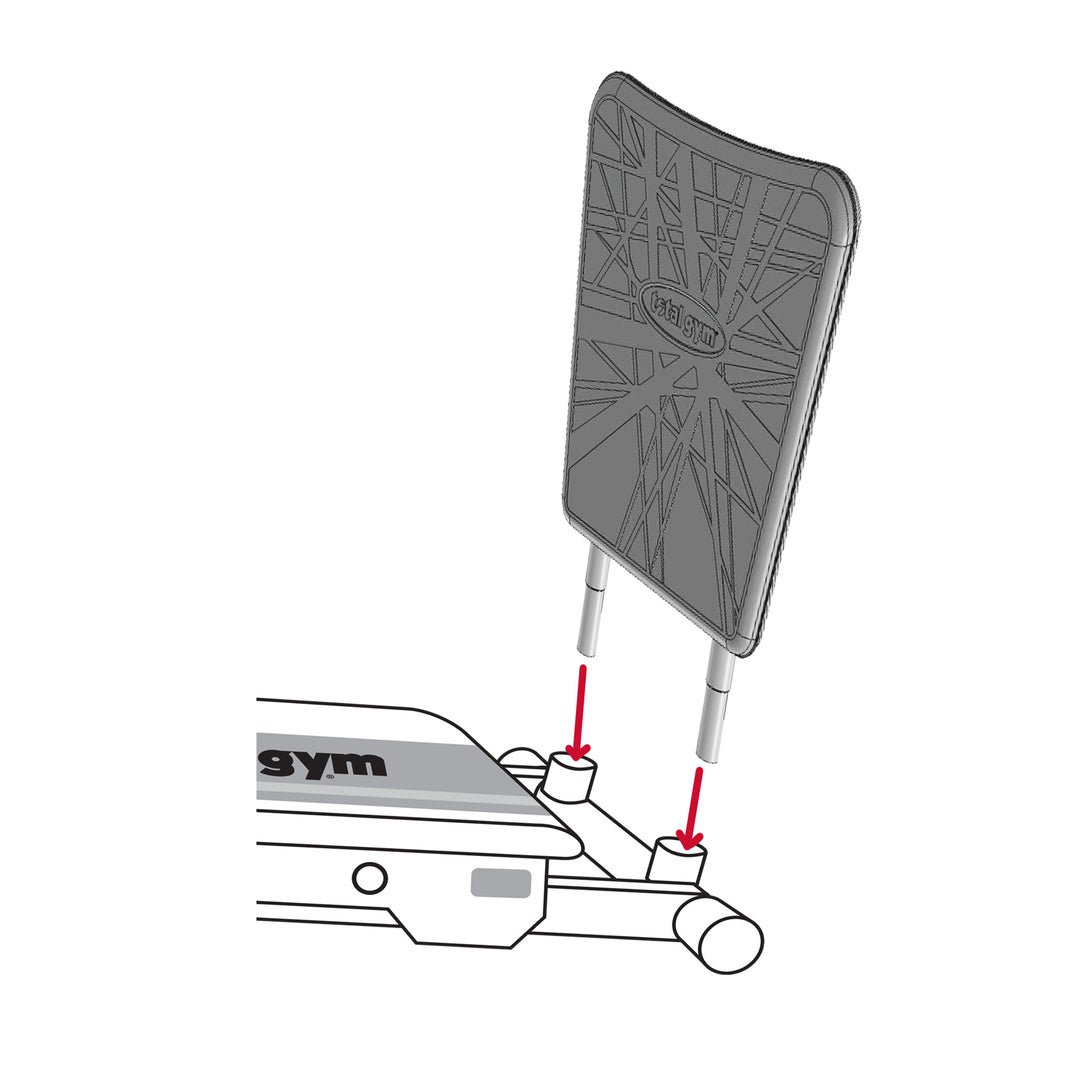 Total Gym Extra Large Squat Stand Attachment for Joint-Friendly Squats & Plyo