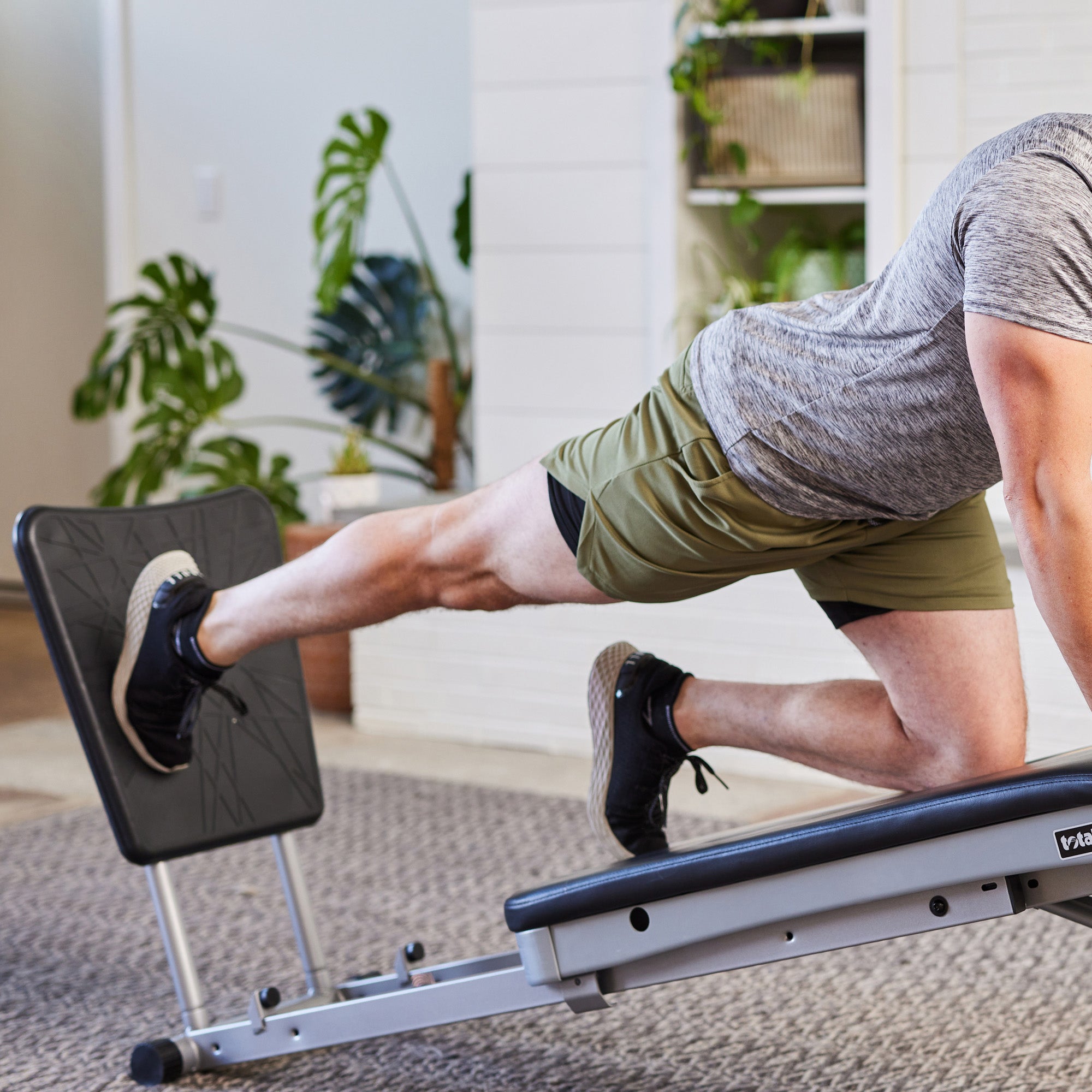 Total Gym Extra Large Squat Stand Attachment for Joint-Friendly Squats & Plyo - VMInnovations