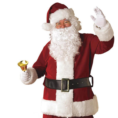 Rubies Costume Adult Mens Crimson Regal Santa Claus Suit (Open Box)