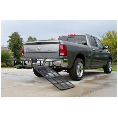 Elevate Outdoor Aluminum Cargo Carrier with 42.5-Inch Loading Ramp (Open Box) - VMInnovations