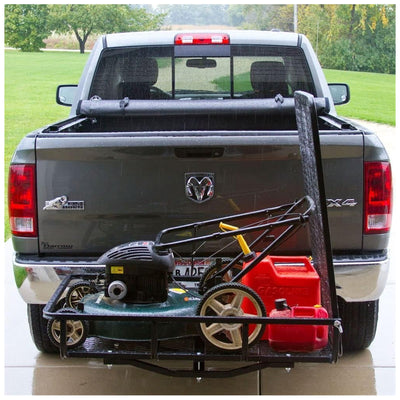 Elevate Outdoor Aluminum Cargo Carrier with 42.5-Inch Loading Ramp (Open Box) - VMInnovations