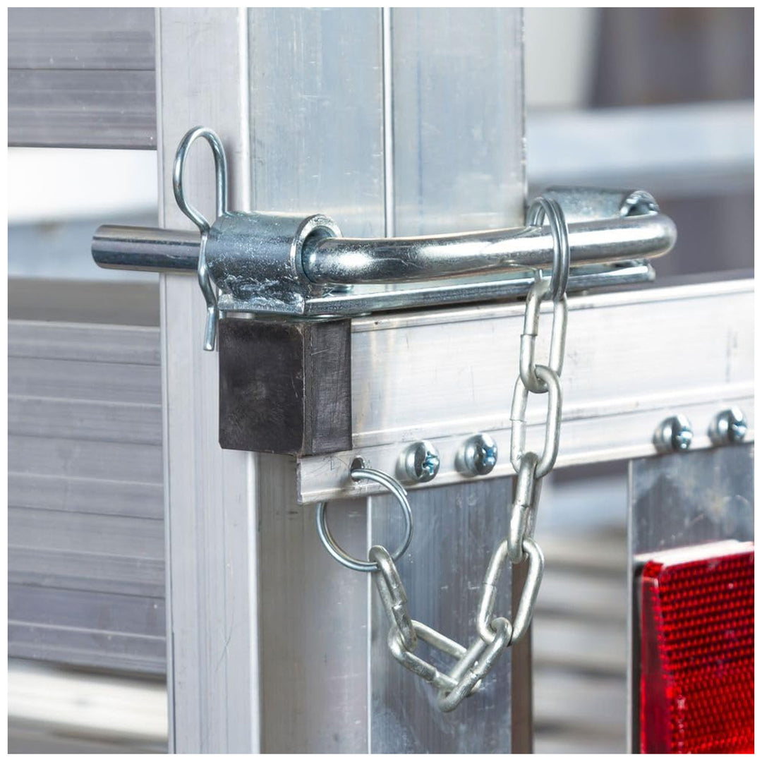 Elevate Outdoor Aluminum Tray Premium Cargo Carrier with 47-Inch Loading Ramp