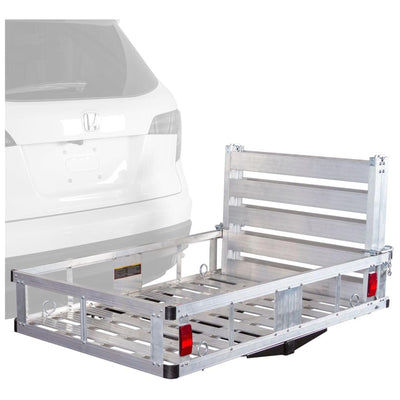 Elevate Outdoor Aluminum Tray Premium Cargo Carrier with 47" Loading Ramp (Used) - VMInnovations
