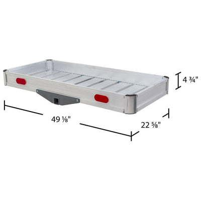 Elevate Outdoor Aluminum Tray Premium Cargo Carrier for Class III  (Open Box) - VMInnovations