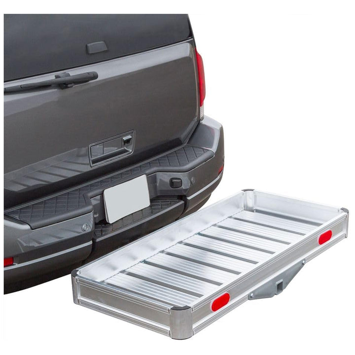 Elevate Outdoor Aluminum Tray Premium Cargo Carrier for Class III or IV 2" Hitch