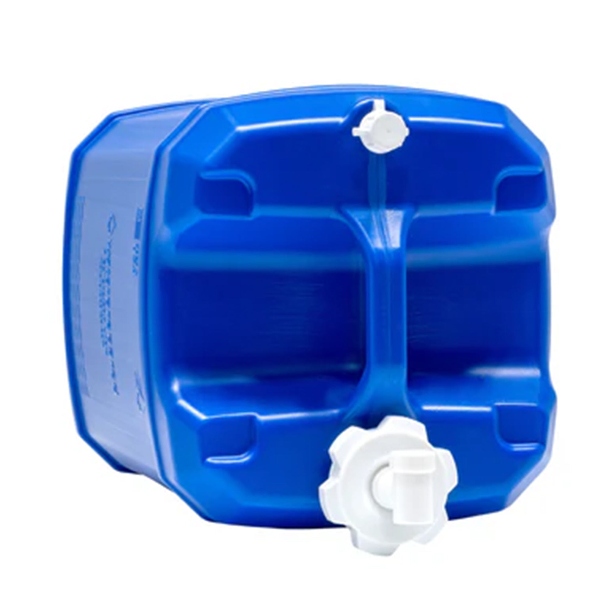 WaterPrepared ReadyJug 7 Gal Stackable Water Storage Container, Blue, 4 Pack