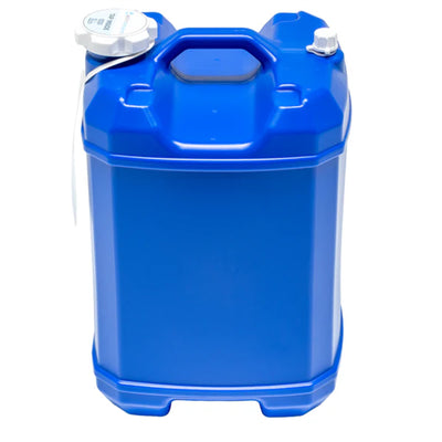 WaterPrepared ReadyJug 7 Gal Stackable Water Storage Container, Blue, 8 Pack