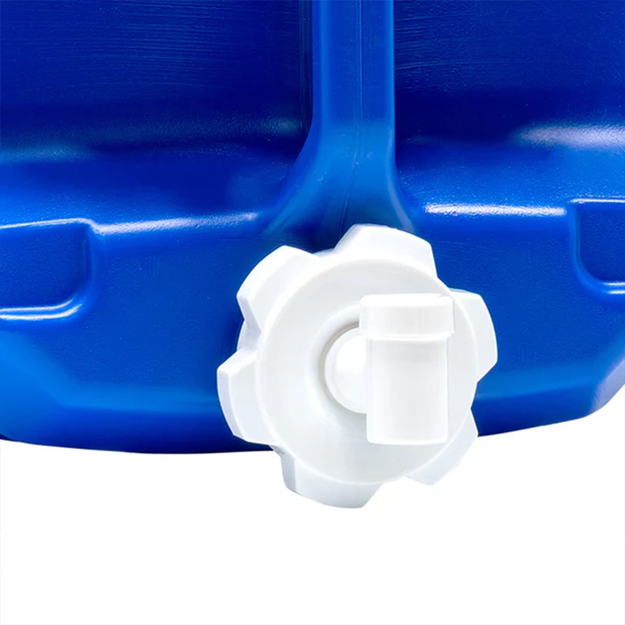 WaterPrepared ReadyJug 7 Gal Stackable Water Storage Container, Blue, 8 Pack
