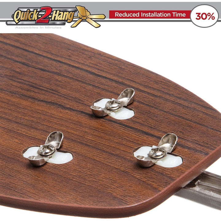 Honeywell Glen Alden 52 Inch Indoor Ceiling Fan with Bowl Light, Brushed Nickel