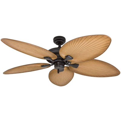Honeywell Palm Valley 52" Tropical LED Ceiling Fan w/Open Bowl Light (Open Box)