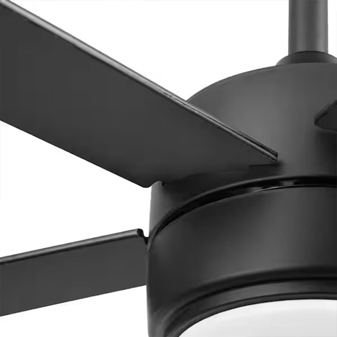 Honeywell Schilling 52" Ceiling Fan w/ Remote, & Reversible Blades, Matte Black