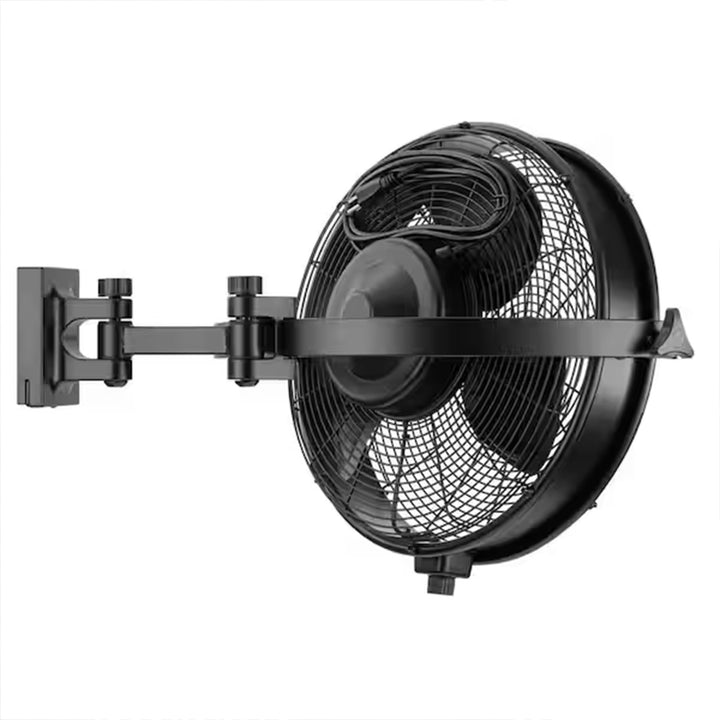 Mule Outdoor 18" Fan, Omni-Reach  Extended Wall Mount, 300-Degree Swivel, 53031