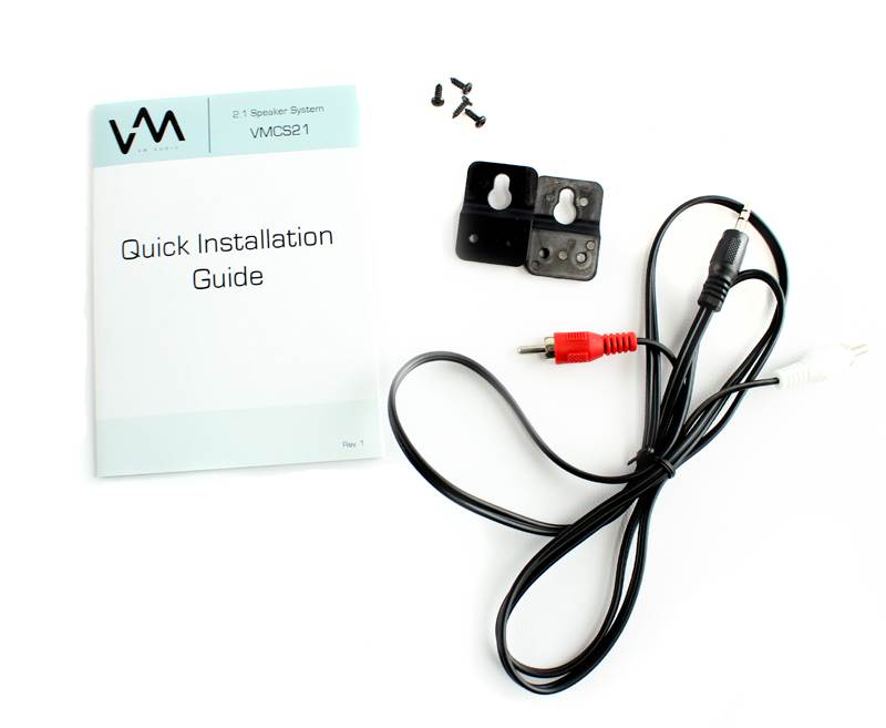 NEW! VM Audio VMCS21 300 Watt 2.1 Home/Computer Speakers Multimedia System