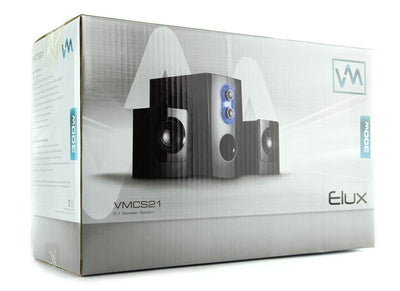 NEW! VM Audio VMCS21 300 Watt 2.1 Home/Computer Speakers Multimedia System