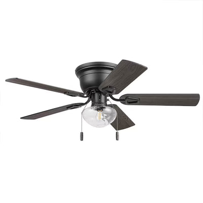 Honeywell Halle 42 Inch Indoor LED Ceiling Fan with Pull Chain, (Open Box) - VMInnovations