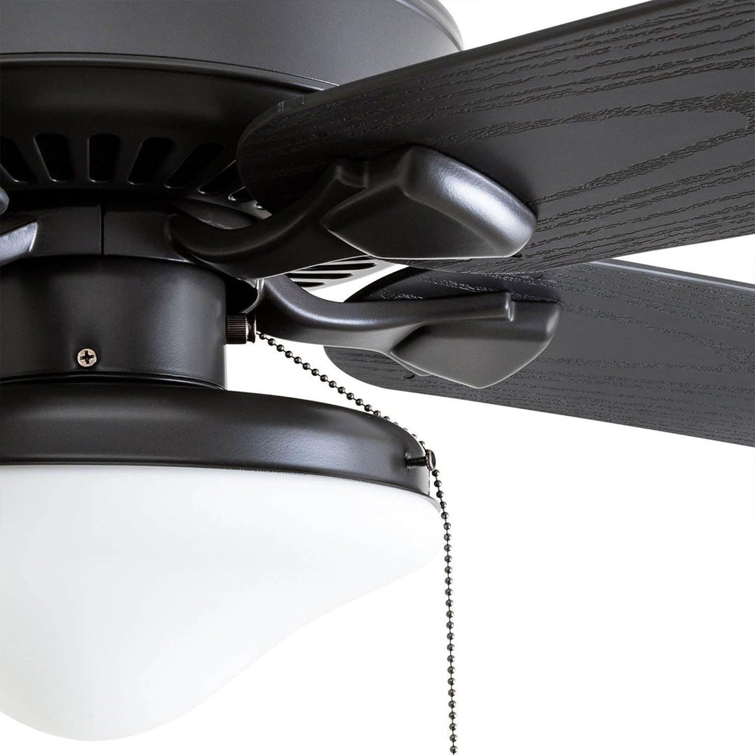 Honeywell Belmar 52 Inch Indoor Outdoor Ceiling Fan with Pull Chain, Bronze