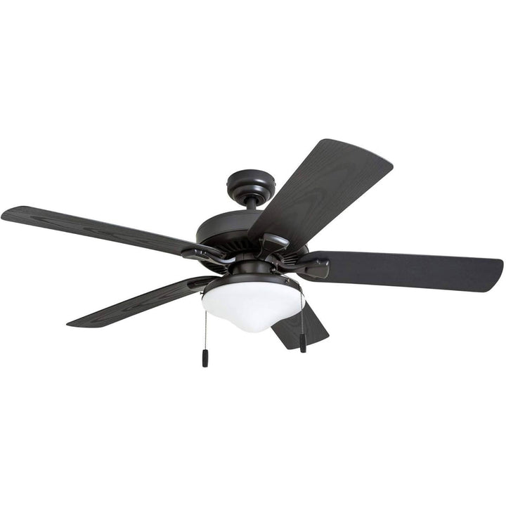 Honeywell Belmar 52 Inch Indoor Outdoor Ceiling Fan with Pull Chain, Bronze