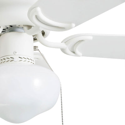 Prominence Home Hero, 28” Flush Mount Indoor LED Ceiling Fan w/Light(Open Box)