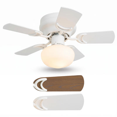 Prominence Home Hero, 28” Flush Mount Indoor LED Ceiling Fan w/Light(Open Box)