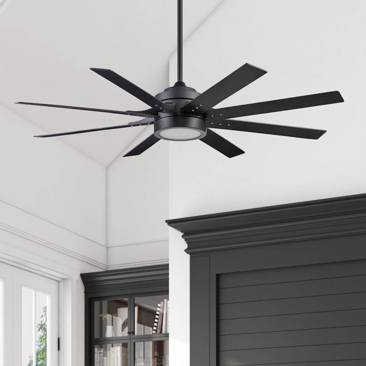 Honeywell Xerxes Ceiling Fan, Quiet Motor and Remote Control, 62" (Open Box)