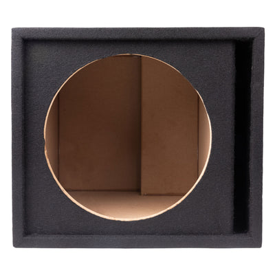 Maxxlink MBXP-112 12" Single Ported Subwoofer Box Enclosure, Universal Fit,Black - VMInnovations