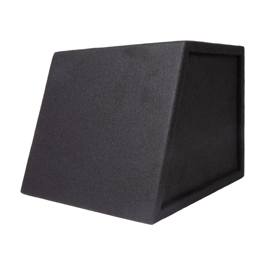 Maxxlink MBP-110 10" Single Sealed Subwoofer Box Enclosure, Universal Fit, Black