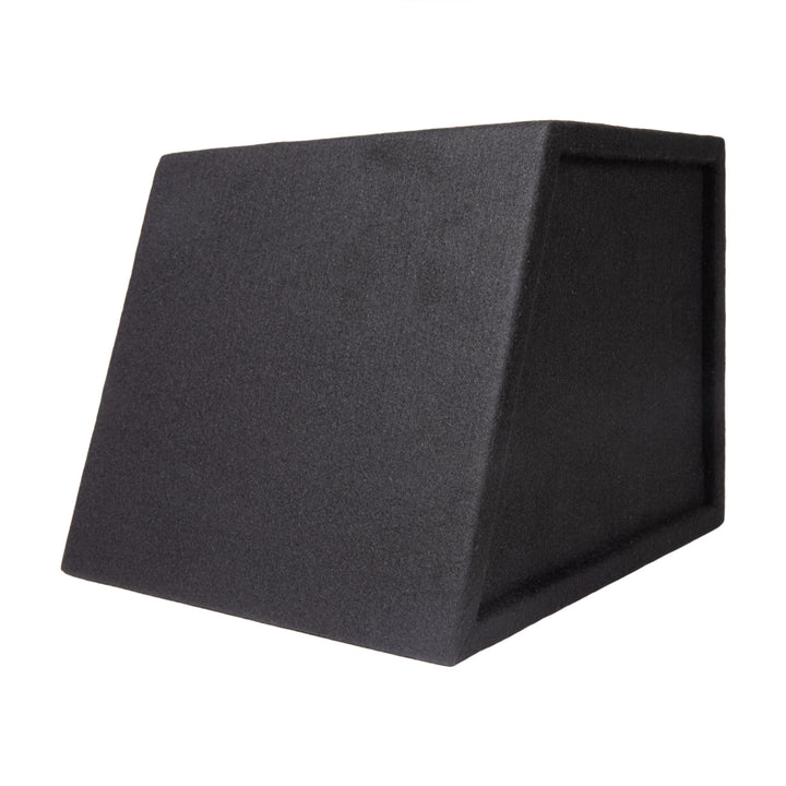 Maxxlink MBP-110 10" Single Sealed Subwoofer Box Enclosure, Universal Fit, Black