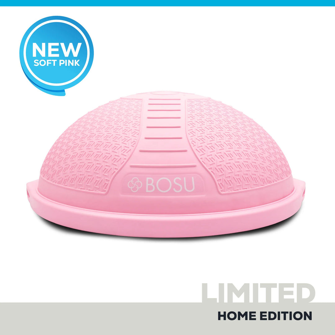 Bosu Pro Multifunctional Home Gym 26” Strength Trainer Ball Balance Board, Pink