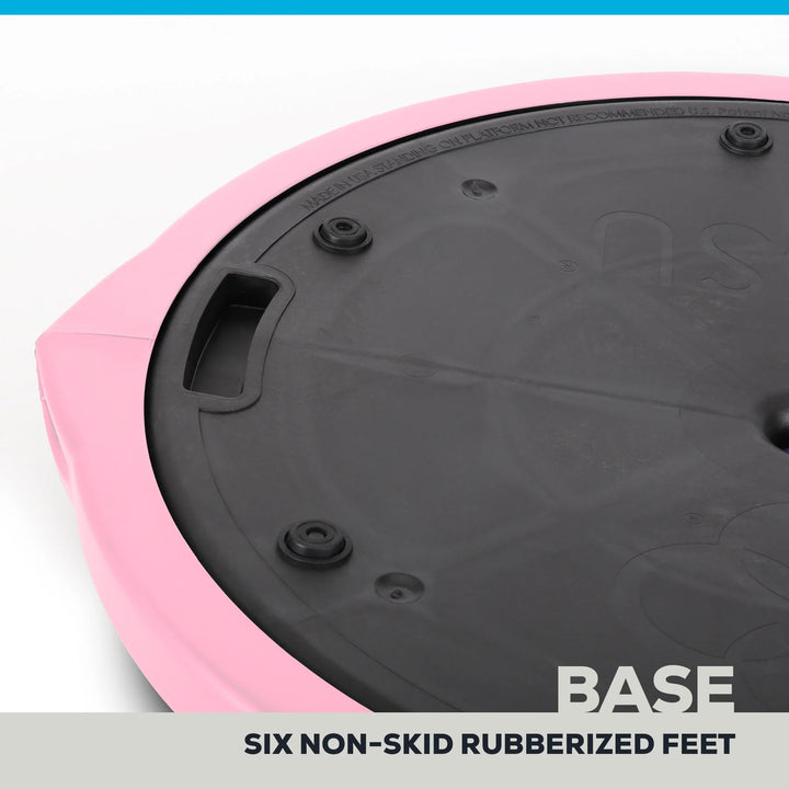 Bosu Pro Home Gym 26” Strength Trainer Ball Balance Board, Pink (Open Box)