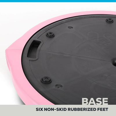 Bosu Pro Multifunctional Home Gym 26” Strength Trainer Ball Balance Board, Pink (For Parts)