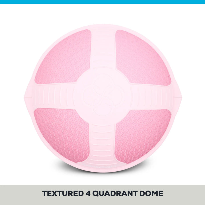 Bosu Pro Home Gym 26” Strength Trainer Ball Balance Board, Pink (Open Box)