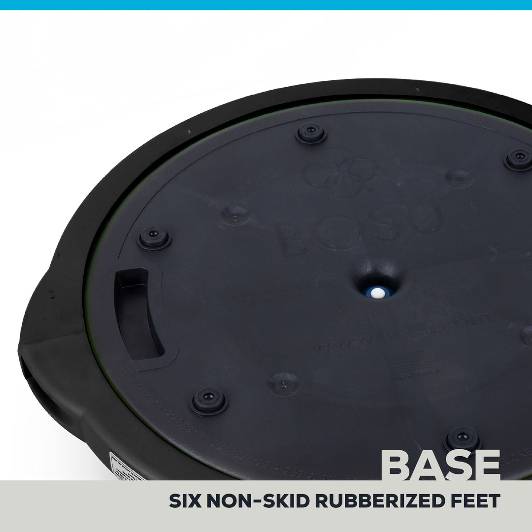 BOSU Sport Travel Size Balance Trainer 20 Inch Stability Ball Balance Board