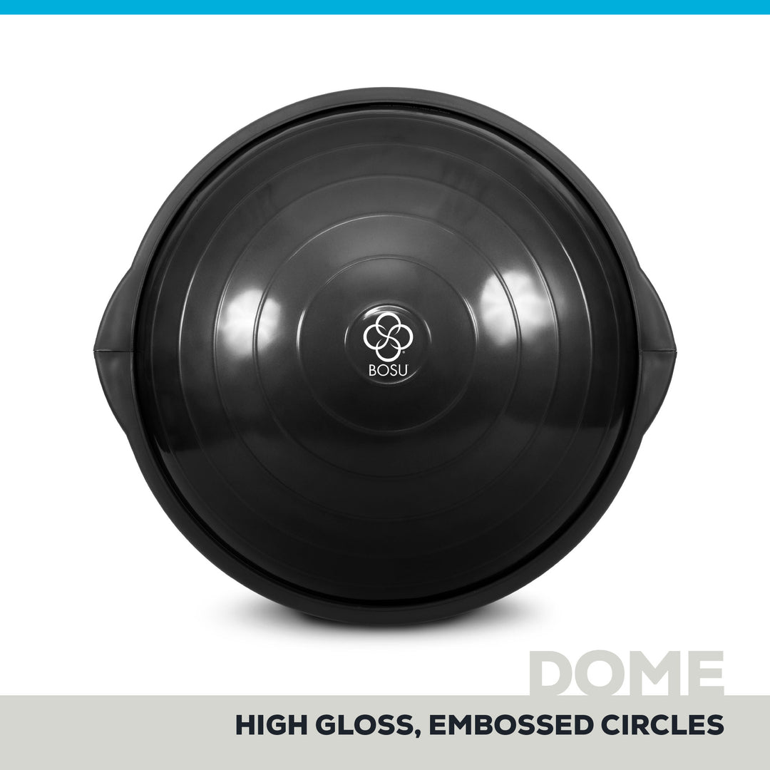 BOSU Sport Travel Size Balance Trainer 20 Inch Stability Ball Balance Board