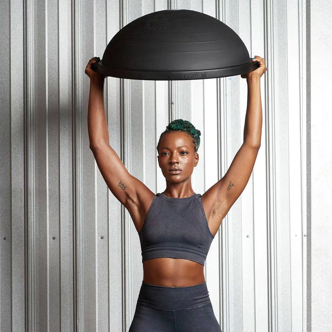 BOSU Sport Travel Size Balance Trainer 20 Inch Stability Ball Balance Board