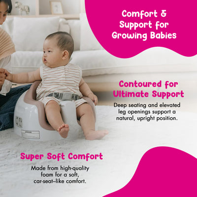 Bumbo Toddler Multi Seat 3-in-1 Booster High Chair and Tray, Sonoran Rose, 2 Pack