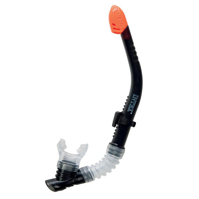 Intex Surf Rider Youth Swimming & Diving Mask Snorkel Set, Black/Red | Open Box