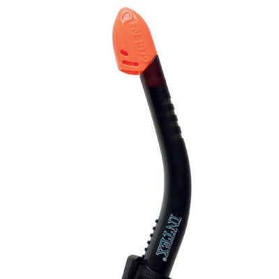 Intex Surf Rider Youth Swimming & Diving Mask Snorkel Set, Black/Red | Open Box